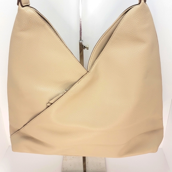 Anne Klein Taupe A-line Hobo P38 - Picture 6 of 8